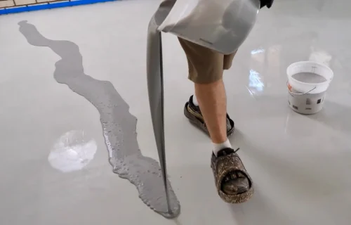 pour epoxy ribbons